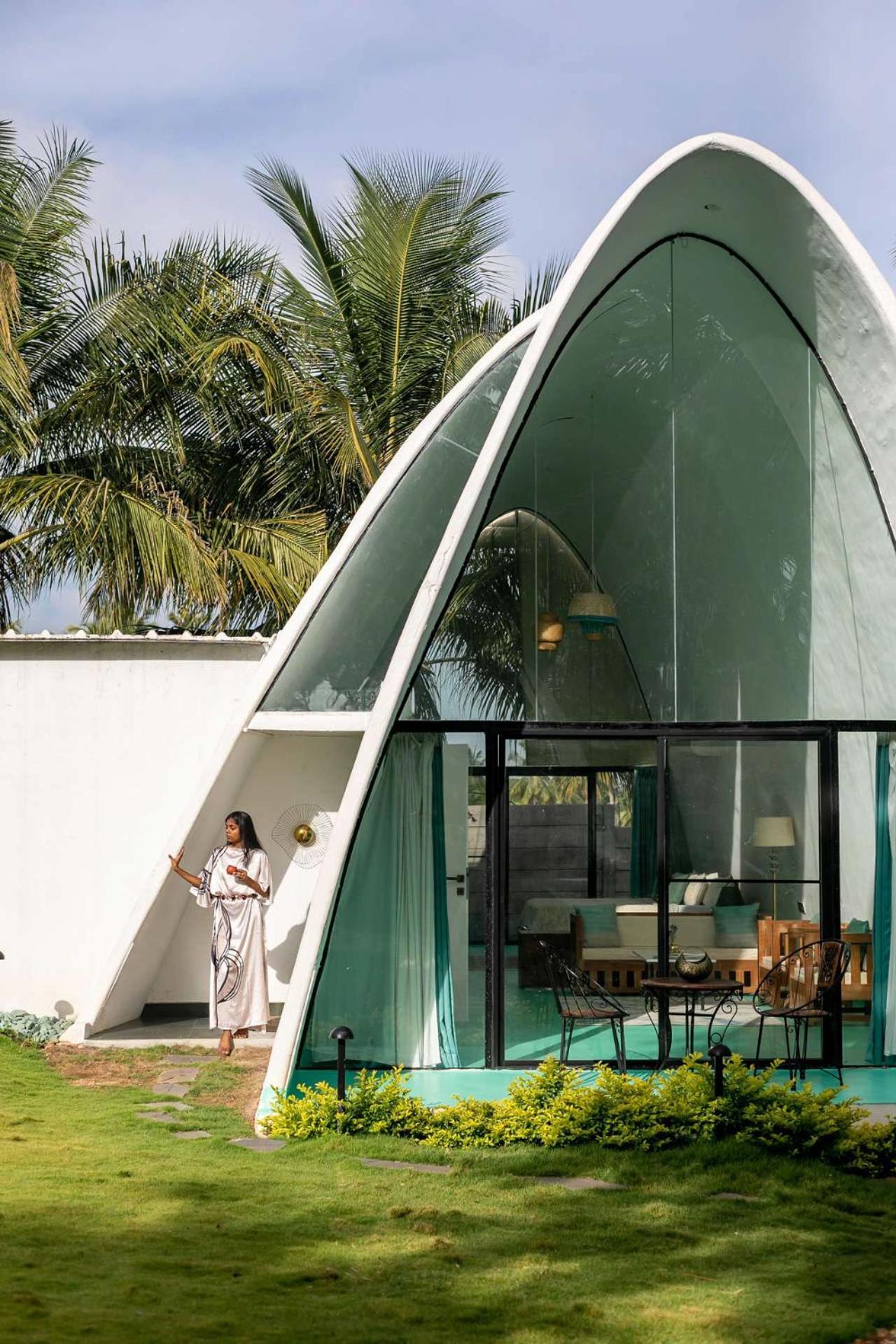 Stayvista At Shwaas Mysore With Private Pool Екстериор снимка