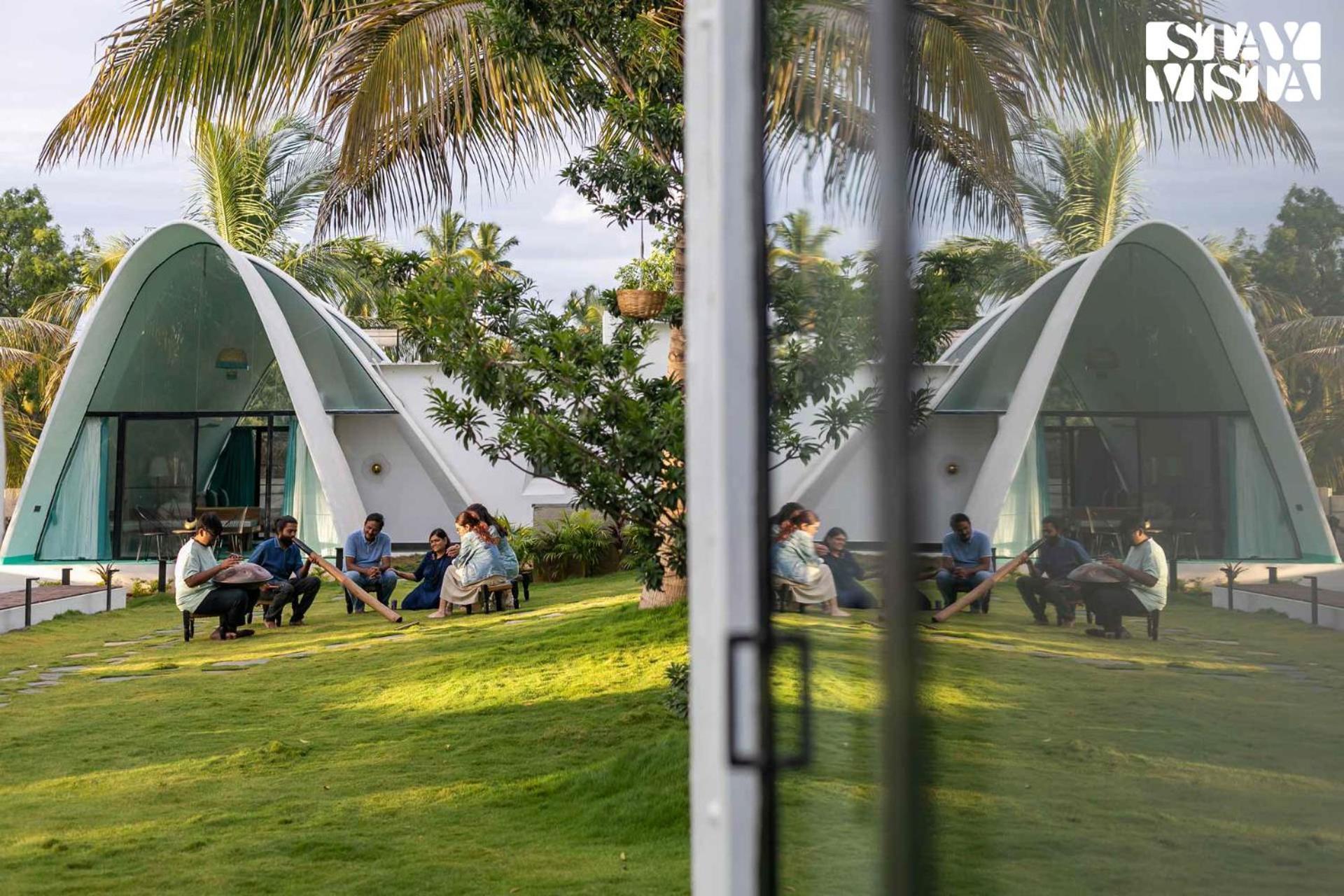 Stayvista At Shwaas Mysore With Private Pool Екстериор снимка